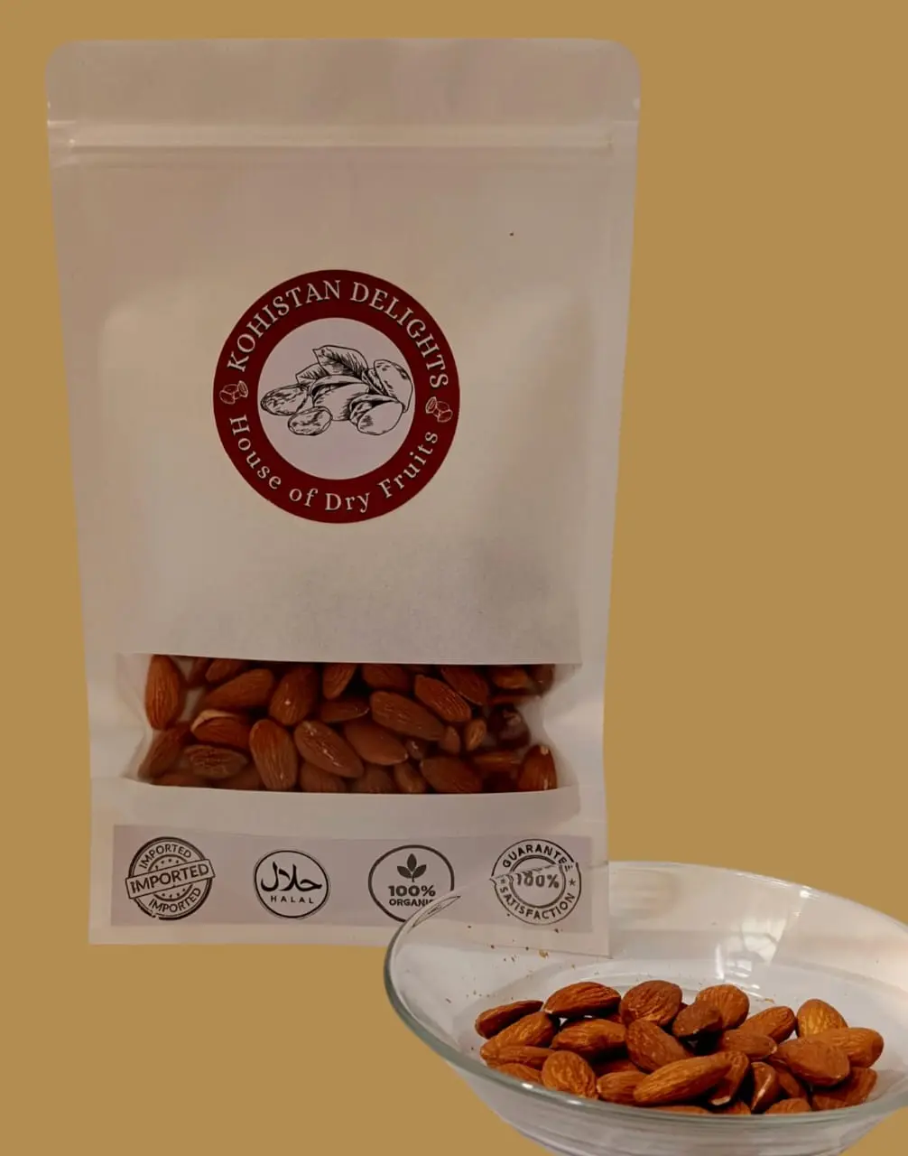 Premium American Almonds  (بادام)