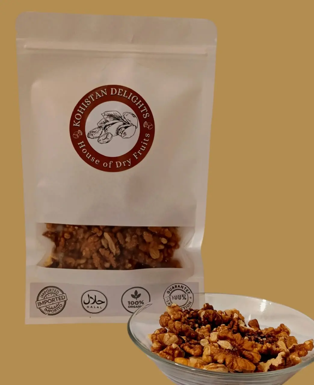 Premium Walnut (Without Shell) (اخروٹ چھلکے کے بغیر)